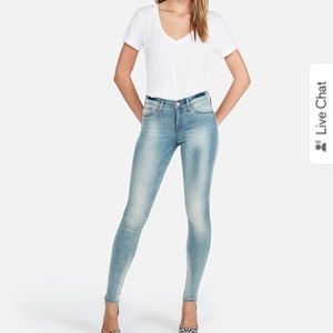 Express Mid Rise Extreme Stretch Jean Leggings